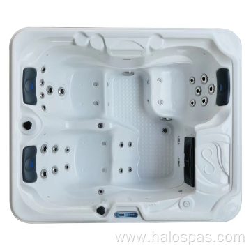 Acrylic 3 Persons Outdoor Spa Hot Tub